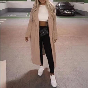 Fashion Lamb Woolen Coat