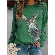 Load image into Gallery viewer, Printed Casual Pullover Sweater
