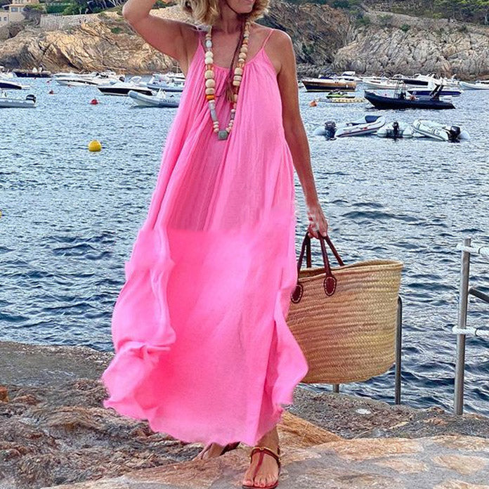 Fashion Sling Holiday Maxi Dress