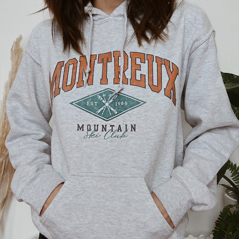 Fashion Printed Casual Sweatshirt