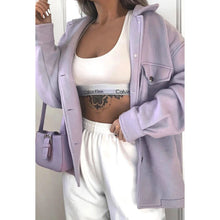 Load image into Gallery viewer, Single-breasted Woolen Coat
