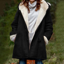 Load image into Gallery viewer, Horn Button Hooded Coat
