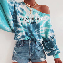 Load image into Gallery viewer, Tie-dye Long-sleeved Sweatshirt
