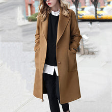 Load image into Gallery viewer, Loose Fashion Woolen Coat
