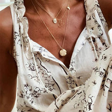 Load image into Gallery viewer, V Neck Lace Sling Loose Maxi Dress
