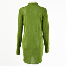 Load image into Gallery viewer, Lapel Single-Breasted Cardigan Dress
