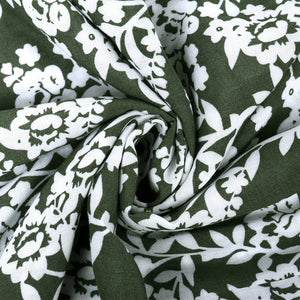 Sexy V-Neck Floral Printed Maxi Dress