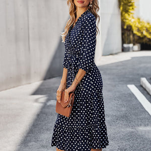 Elegant New Style Printed Dress
