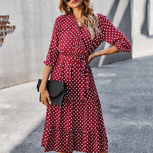 Elegant New Style Printed Dress