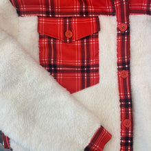 Load image into Gallery viewer, Plaid Stitching Jacket Coat
