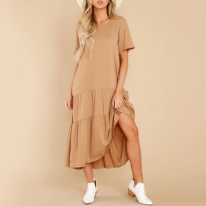 Casual Fashion Solid Color Dress