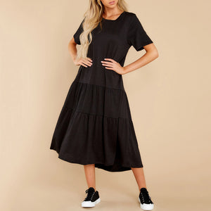 Casual Fashion Solid Color Dress