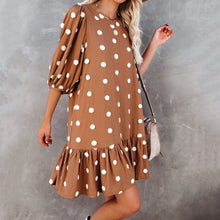 Load image into Gallery viewer, Cute Casual Polka Dot dress
