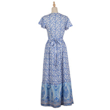 Load image into Gallery viewer, Bohemian Floral Printed Vacation Maxi Dress
