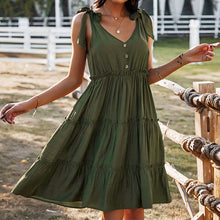 Load image into Gallery viewer, V-Neck Casual Dress
