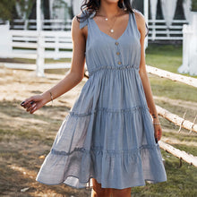 Load image into Gallery viewer, V-Neck Casual Dress
