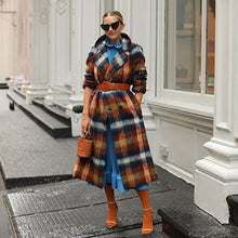 Load image into Gallery viewer, Fashion British Style Woolen Coat
