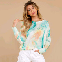 Load image into Gallery viewer, Tie-dye Printed Pullover Shirt
