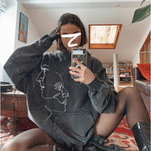 Load image into Gallery viewer, Vintage Basic Long Sleeve Hoodies Sweatshirt
