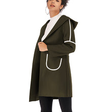 Load image into Gallery viewer, Women's Double Pocket Long Coat

