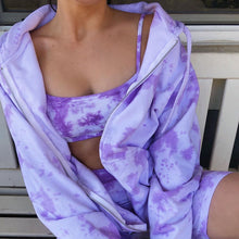 Load image into Gallery viewer, Tie-dye Hoodie Coat
