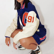 Load image into Gallery viewer, Casual Printed Baseball Jacket

