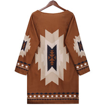 Load image into Gallery viewer, Ethnic Printed Cardigan Coat
