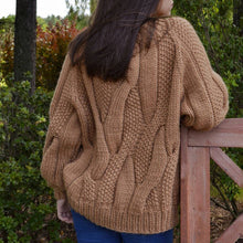 Load image into Gallery viewer, Round Neck Twist Knit Sweater
