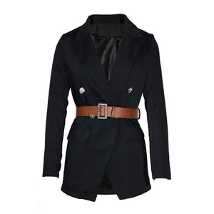 Elegant Slim Fit Blazer Coat