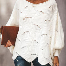 Load image into Gallery viewer, Hollow Chain Link Loose Sweater
