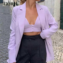 Load image into Gallery viewer, Elegant Single-breasted Blazer Coat
