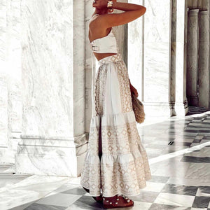 Fashion Simple Sleeveless Maxi Dress