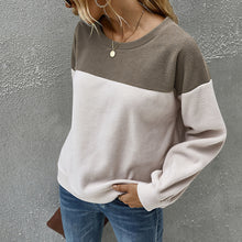 Load image into Gallery viewer, Simple Contrast Sweatshirt
