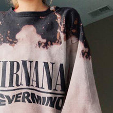 Load image into Gallery viewer, Tie Dye Letter Printed Sport Casual Sweatshirt
