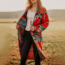 Load image into Gallery viewer, Stylish Printed Long Style Outerwear
