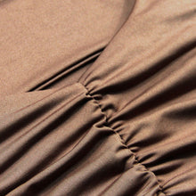 Load image into Gallery viewer, Solid Color Halterneck Bodycon Mini Dress
