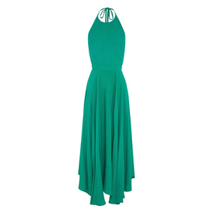 Printed Bohemian Vacation Maxi Dress