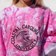 Load image into Gallery viewer, Tie-dye Printed Long-Sleeved T-shirt Sweatshirt
