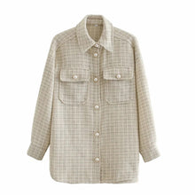 Load image into Gallery viewer, Elegant Pearl Button Coat
