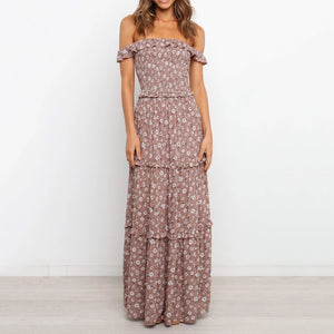 Floral Printed Maxi Dress