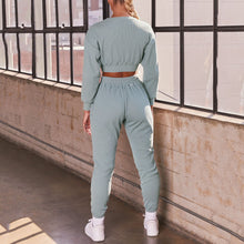 Load image into Gallery viewer, Casual Fashion Cozy Tops+Pants Set
