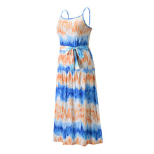 Load image into Gallery viewer, Water Ripple Print Sling Dress
