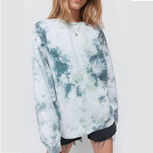 Load image into Gallery viewer, Tie-dye Printed Loose Sweatshirt
