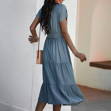 Load image into Gallery viewer, Simple Solid Color Dress
