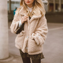Load image into Gallery viewer, Cute Warm Fur coat
