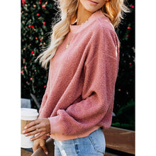 Load image into Gallery viewer, Teddy Relaxed Pullover Sweatshirt
