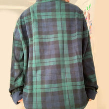 Load image into Gallery viewer, Zipper Plaid Pullover Sweatshirt
