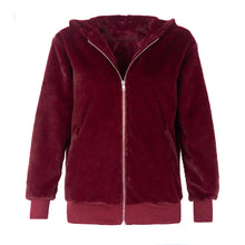 Load image into Gallery viewer, Faux Fur Plush Jacket
