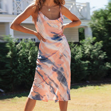 Load image into Gallery viewer, Fashion Printed Sling Dress
