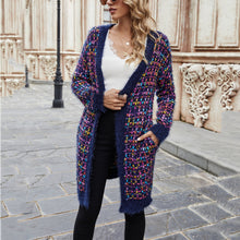 Load image into Gallery viewer, Personalized Fashion Knitted Color Cardigan
